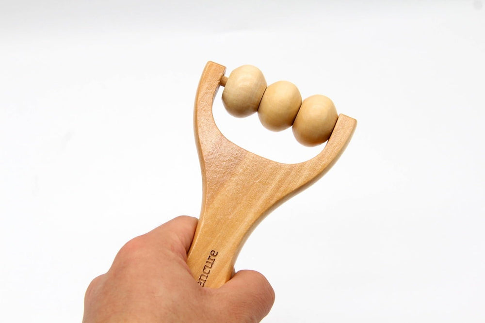 Woodencure Instantly Self Massage Waist Thigh, Leg, Han