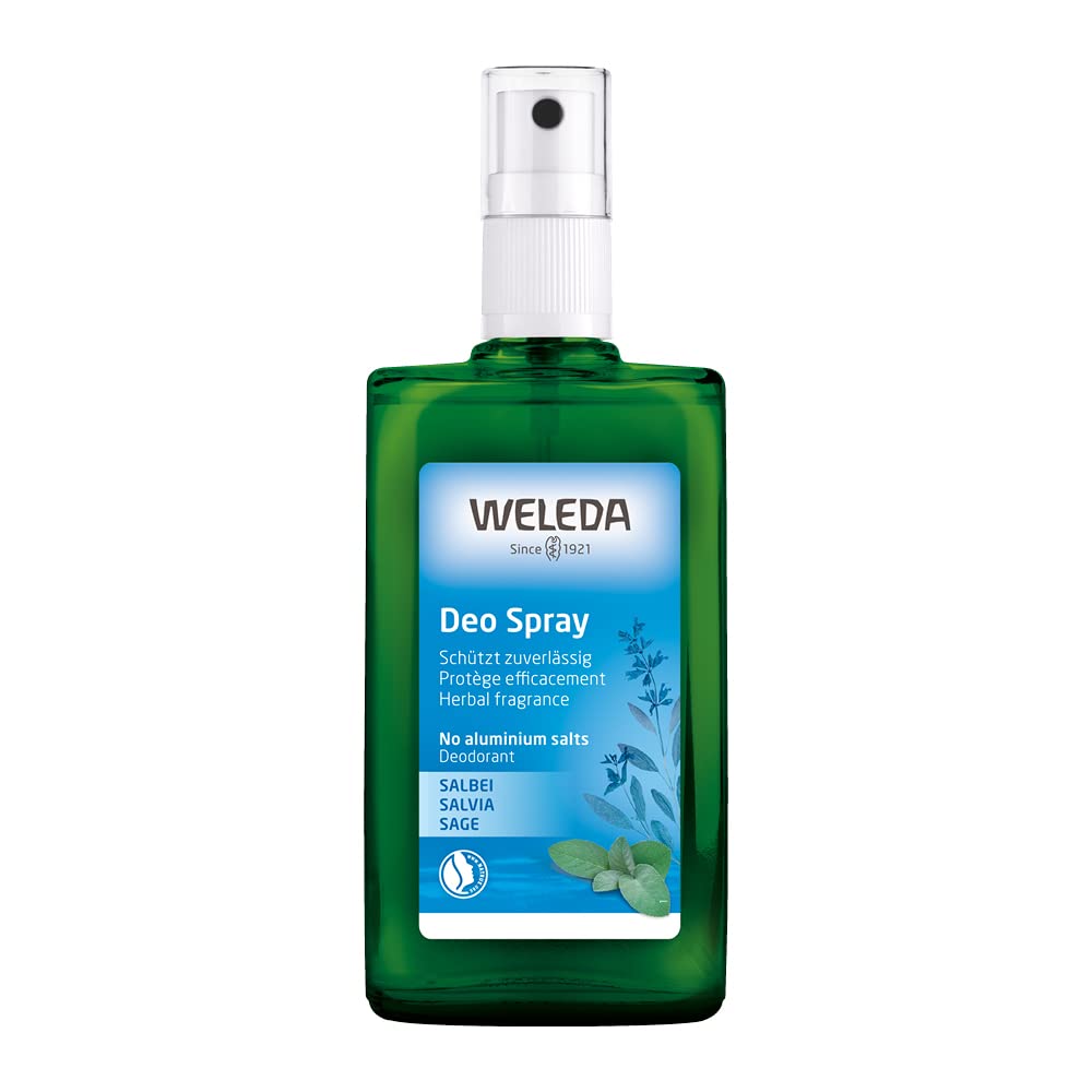 Weleda Sage Deodorant 3.4-ounce, Spray, Unisex