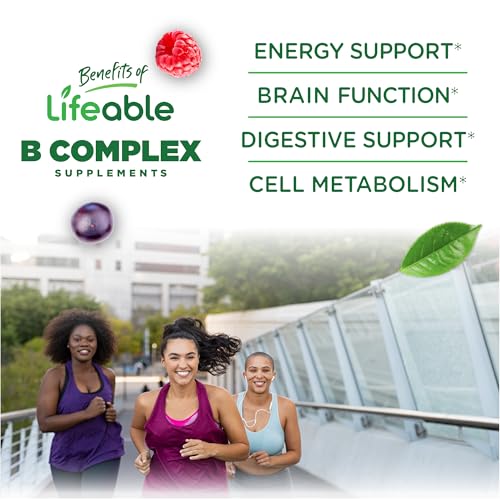 Lifeable Sugar Free Vitamin B Complex Gummies | B-Compl