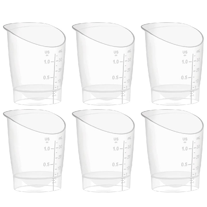Maymom Baby Feeding Cup; Disposable Reuseable Baby Cup, Short Term Infant Feeding Cup; First Milk Collection Cup; 1 oz (6ct)