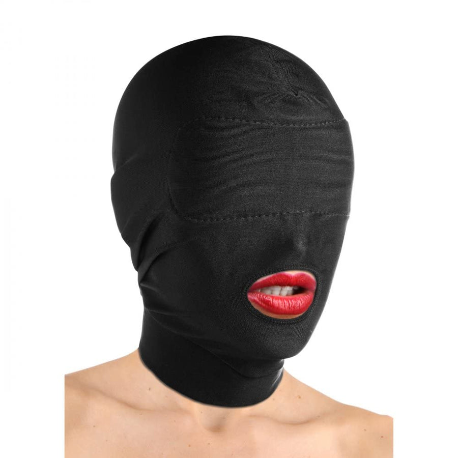 Disguise Open Mouth Hood Black Spandex O/S by XR Brands