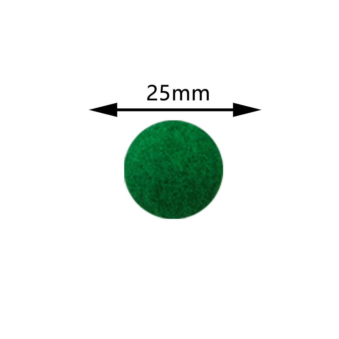 Christmas Felt Ball Garland Christmas Pom Pom Garland Christmas Decoration Holiday Decor 25mm 30 Balls NO DIY Required