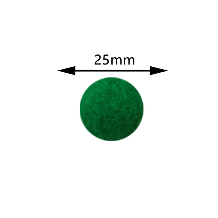 Christmas Felt Ball Garland Christmas Pom Pom Garland Christmas Decoration Holiday Decor 25mm 30 Balls NO DIY Required