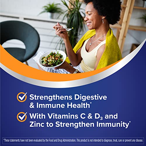 Select Immunity Boost Daily Probiotic &amp; Immune Support Supplement for Women and Men, Saccharomyces Boulardii CNCM I-745 Plus Zinc, Vitamin C &amp; D3 (30 Capsules)