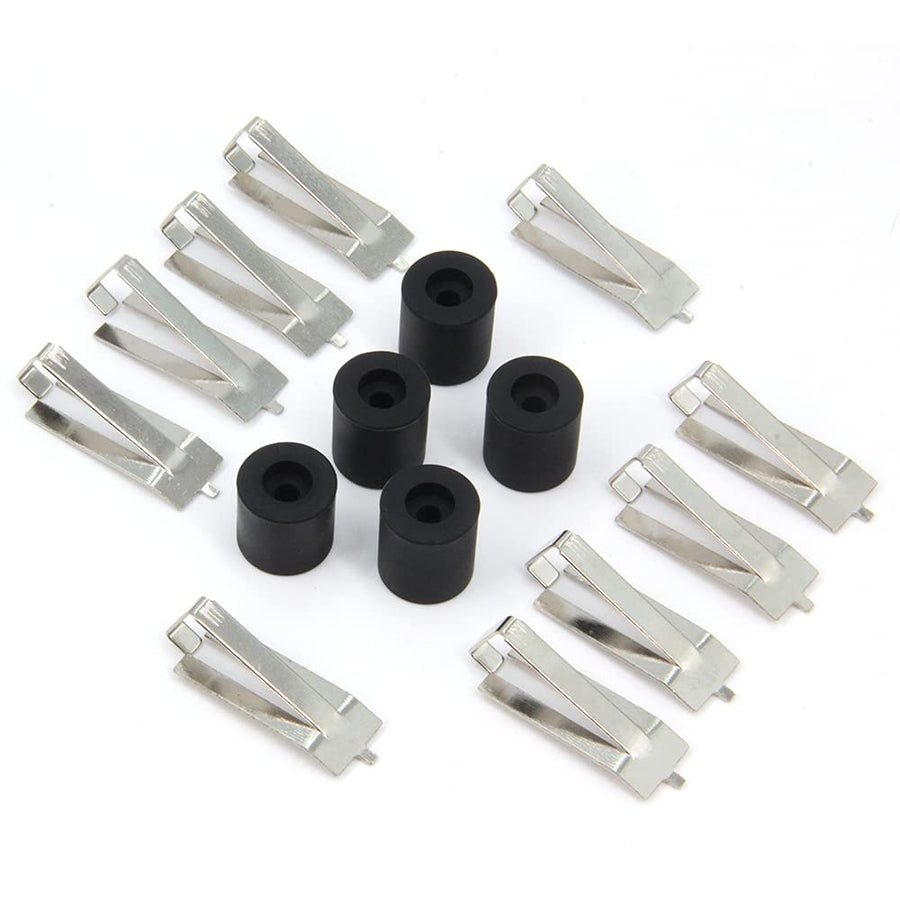 Befenybay 5PCS Black Heat Bed Silicone Leveling Column 