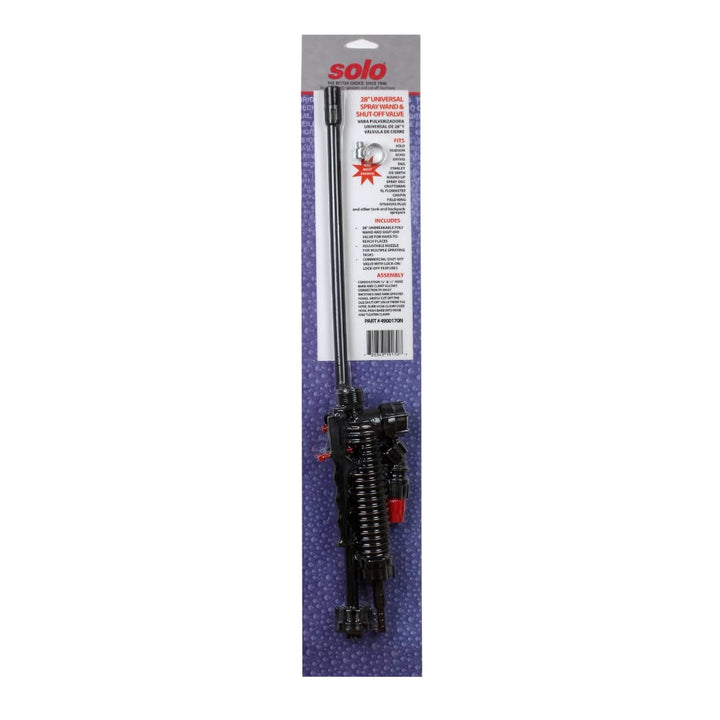 Solo 4900170N 28-Inch Universal Sprayer Wand And Shut-o
