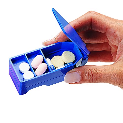 Apothecary Products Ezy Dose Deluxe Pill Cutter with Storage