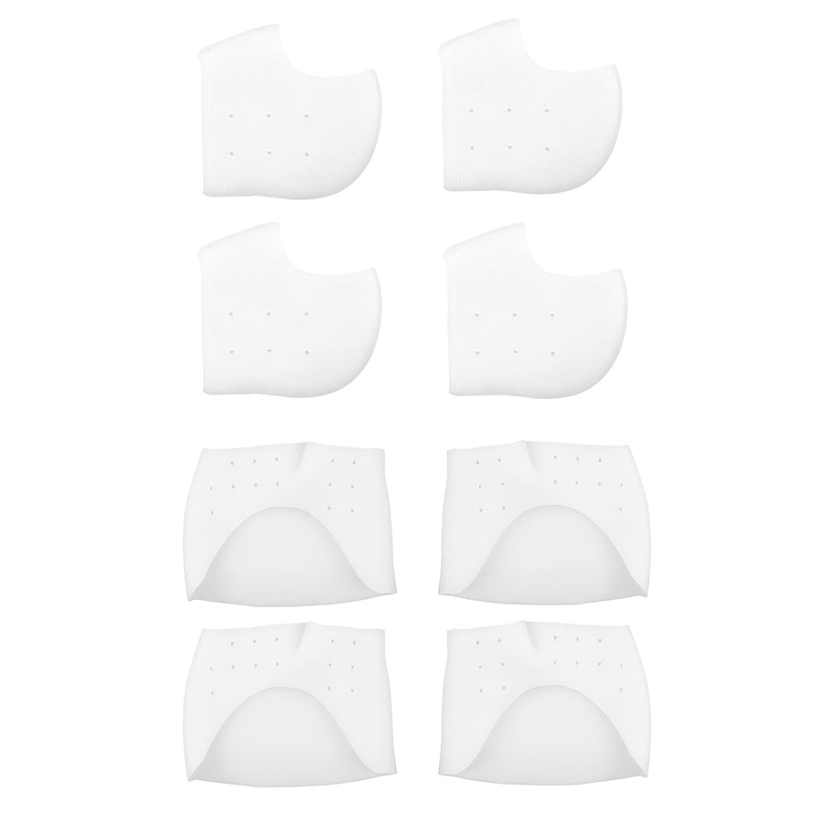 Soft Silicone Sleeves - For the Heel and Ball of Your F