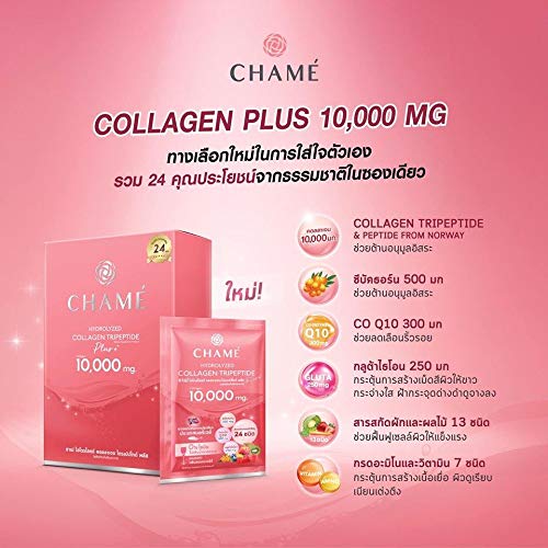 Chame Hydrolyzed Colla Tripeptide Plus 10,000 mg. (10 S