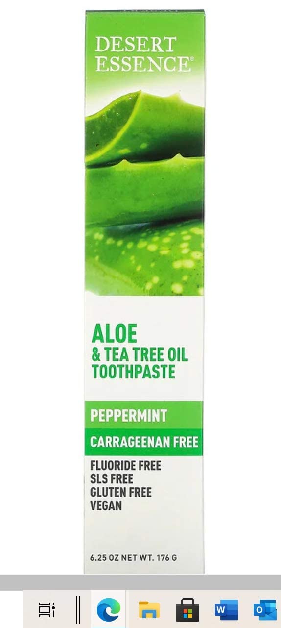 Desert Essence - Carrageenan Free Aloe & Tea Tree O
