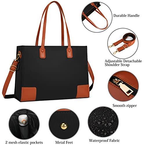 Tote Bag for Women Laptop Bag 15.6 Inch laptop USB Teac