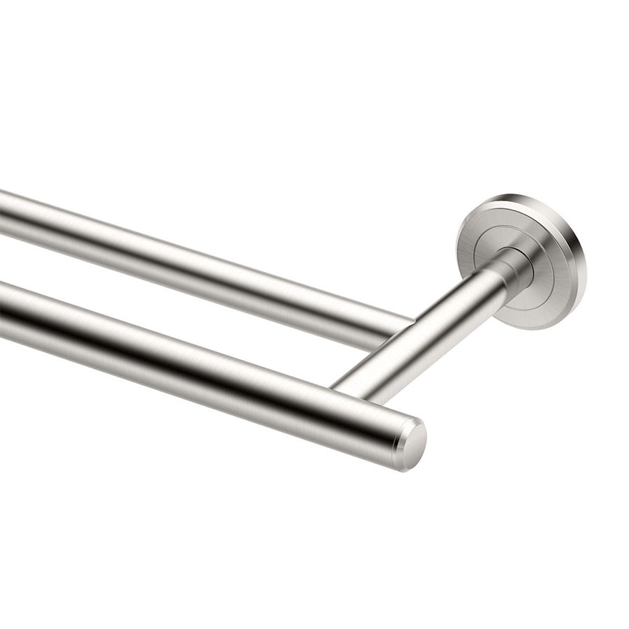Gatco 4294 24 Latitude II Double Towel Bar, Satin Nicke