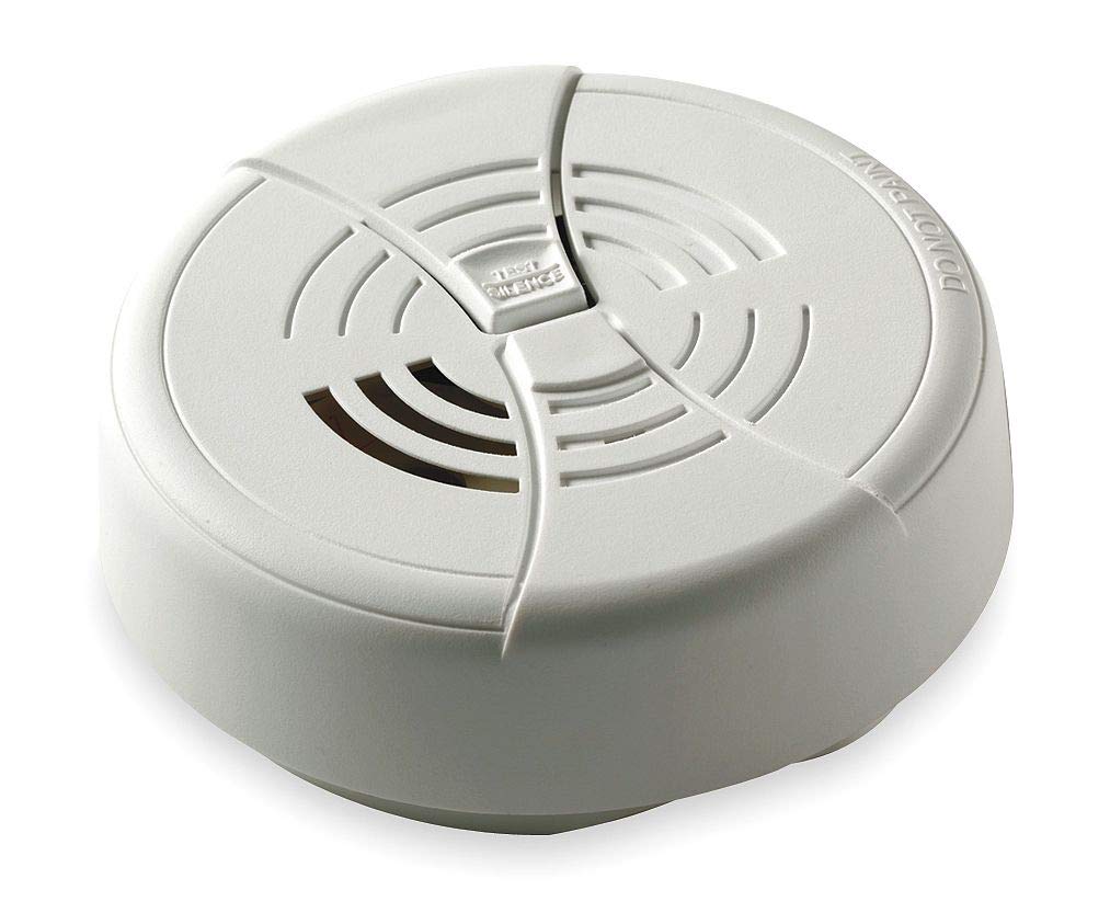 BRK FG250B Dual Ionization Smoke Alarm with 9-Volt Battery, 1, White