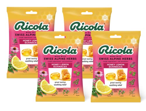 Ricola Honey Lemon w/Echinacea Herbal Cough Suppressant