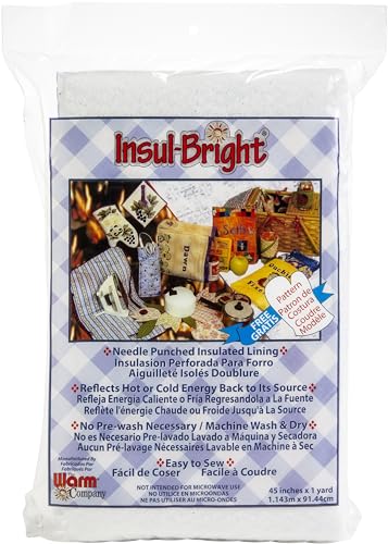 Insul-Bright Needlepunched Insulated Lining -45 x 1 yard