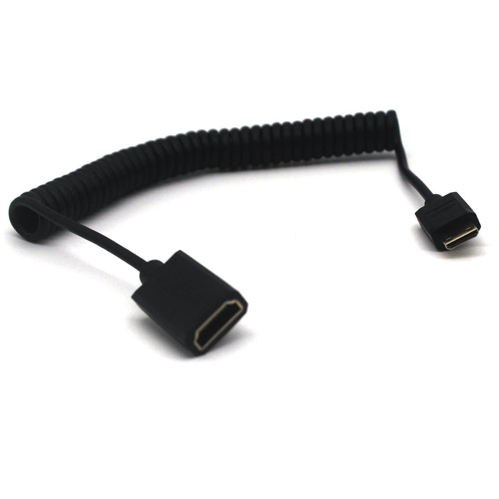 MOTONG Standard 4K HDMI 2.0 to Mini HDMI Cable, Coiled 