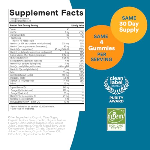 SmartyPants Multivitamin for Men, Organic Gummies: Prob
