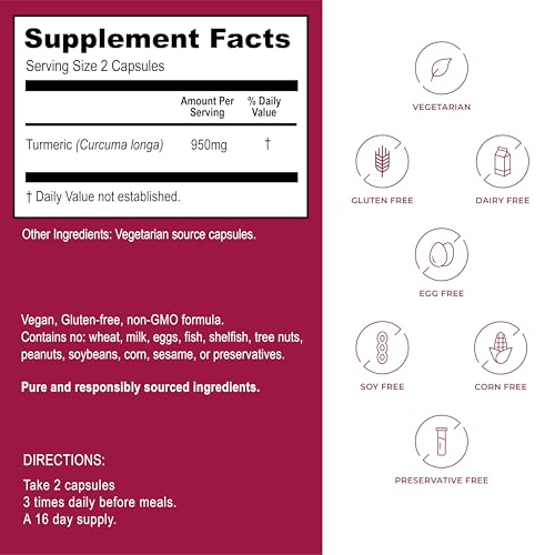 Kroeger Herb Products, Turmeric 900mg Joint Support &am