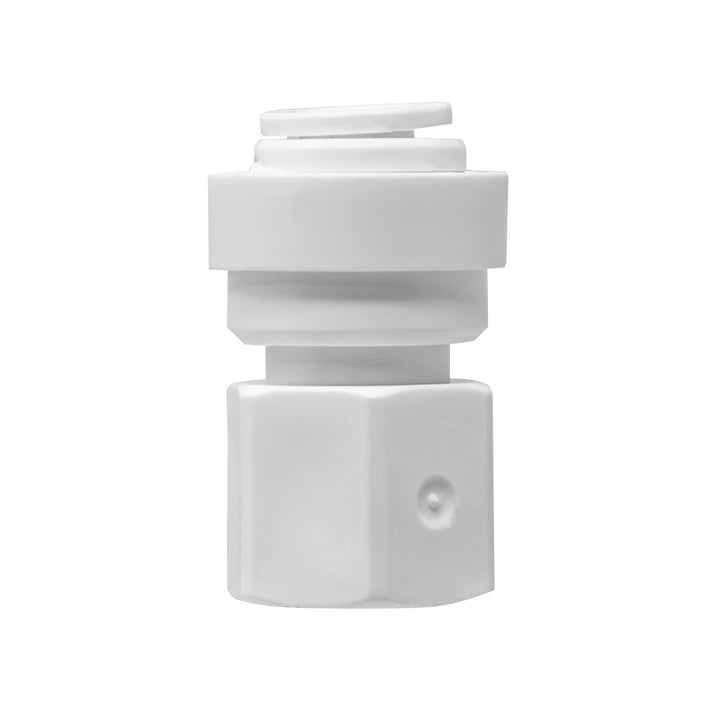 Metpure 6' Feet x 1/4 OD PEX Water Line for Refrigerator Ice Maker Kit with 1/4 Quick Connect Female Adapters. Connect from Shut-Off Valve to Refrigerator. Requires No Tools.