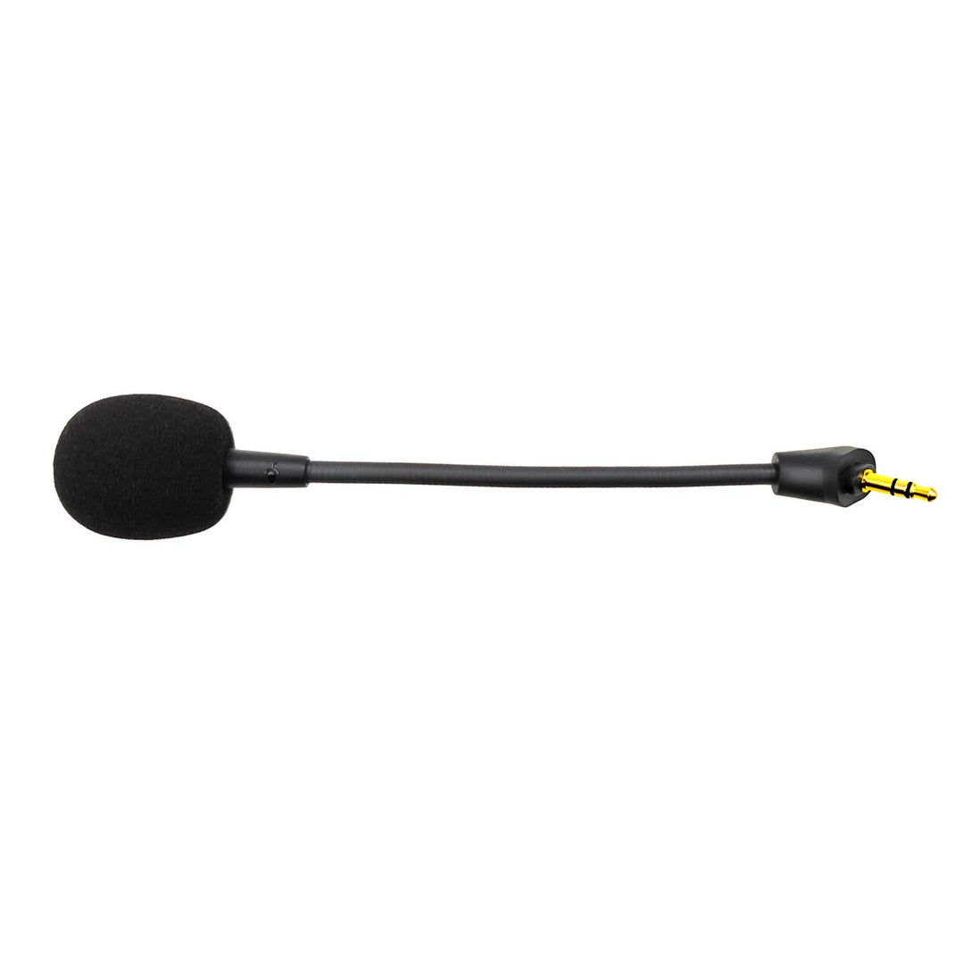 Replacement Gaming Headphone Mic compatible for Kingston HyperX Cloud Alpha S/Alpha Gaming Headset,with Foam Cover Noise Cancelling 3.5mm Detachable Headsets Micphone Boom