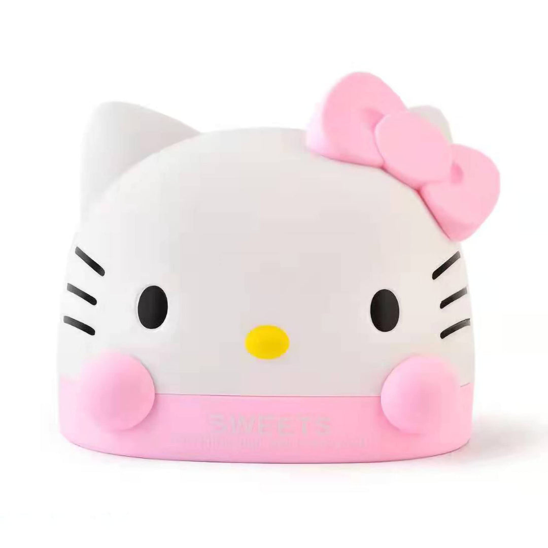 N/C Kawaii Pink Hello Kitty Tissue Box for Living Room Bedroom Bathroom car Office,Tissue Dispenser Box, Table Decoration, 6.8 x 6.7 x 6.6 &#39;&#39;