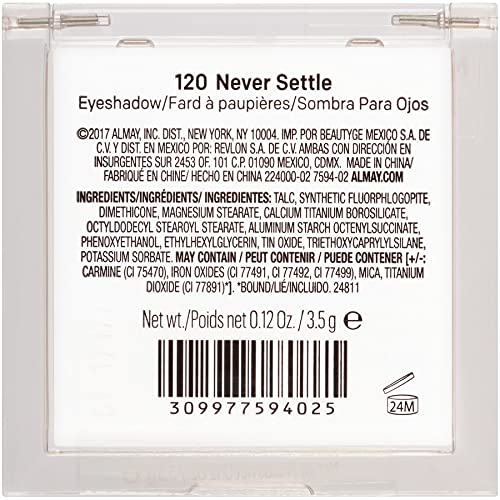 Shadow Squad, Never Settle, 1 count, eyeshadow palette , 120 Never Settle