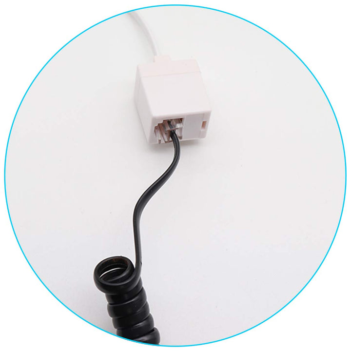QBGTFAK 2 Pack RJ45 to RJ11 Converter Adapter Connector