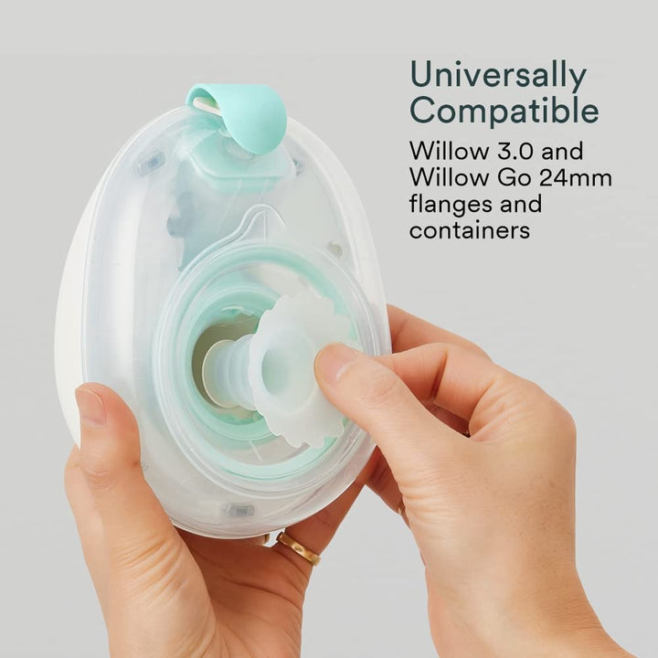 Breast Pump Sizing Insert, 15mm, 2 Ct, Flange Inserts for Breast Pump, Improves Fit and Comfort for Breast Pumping Moms, Fits in 24mm Breast Pump Flange