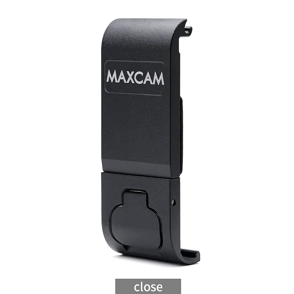 MAXCAM Aluminum Alloy Battery Cover Door for GoPro HERO