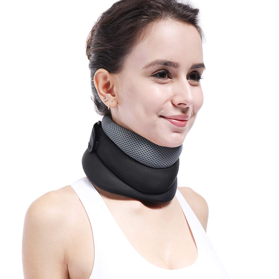 TANDCF V Neck Support Brace 3-Layered Curve Rising Adju