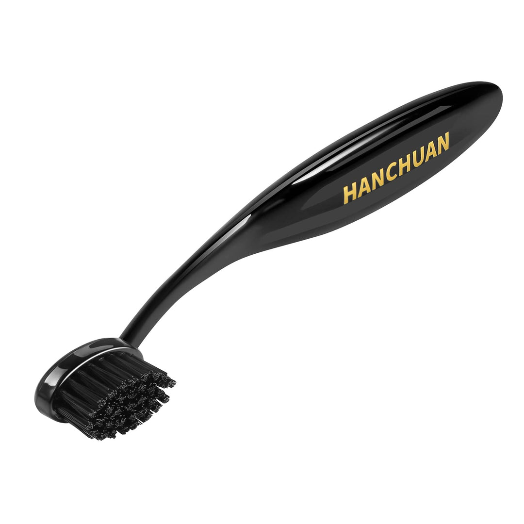 Precision Styling Brush for Natural Hair - Portable Edge Control and Bristle Brush
