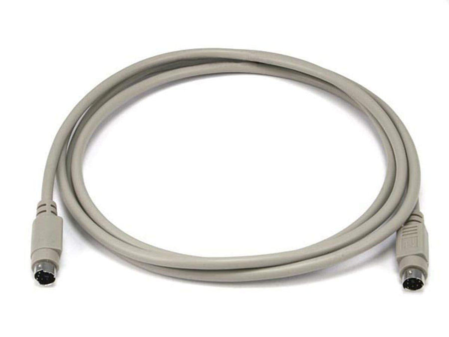 PS/2 MDIN-6 Male to Male Cable - 6 Feet - Used as PS/2 Keyboard/Mouse Connector