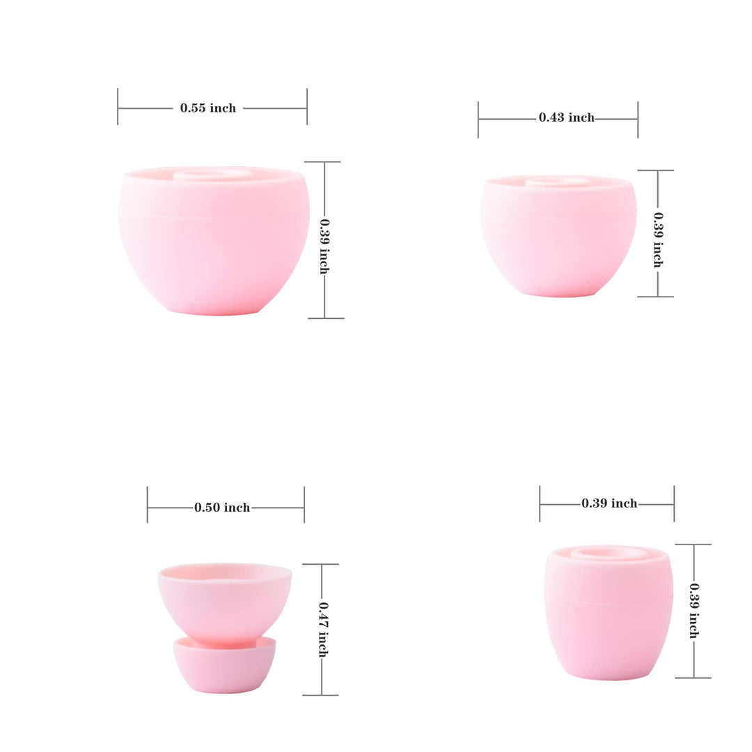 8pcs Eartips Earbuds Eargels Replacement for Beats Powerbeats Pro, BeatsX, Urbeats, Flex Wireless Earphones (Pink)