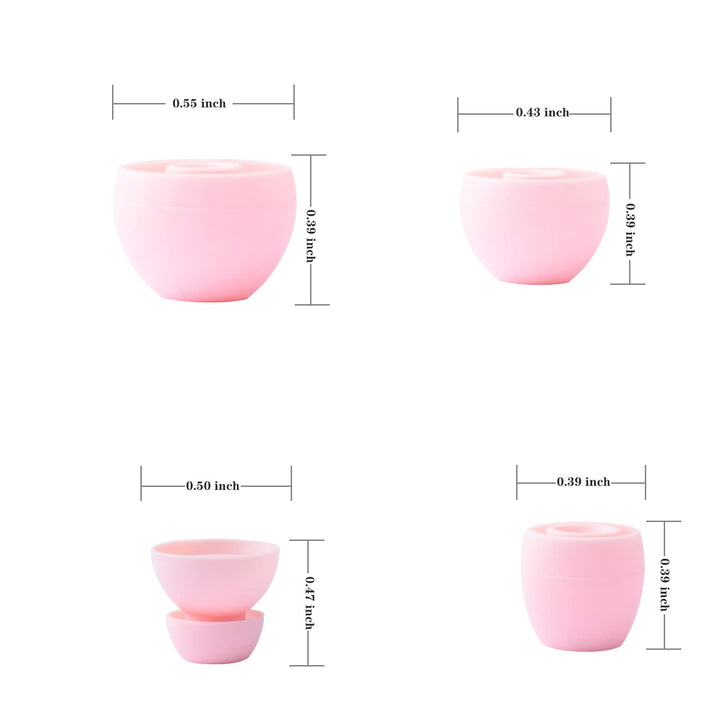 8pcs Eartips Earbuds Eargels Replacement for Beats Powerbeats Pro, BeatsX, Urbeats, Flex Wireless Earphones (Pink)