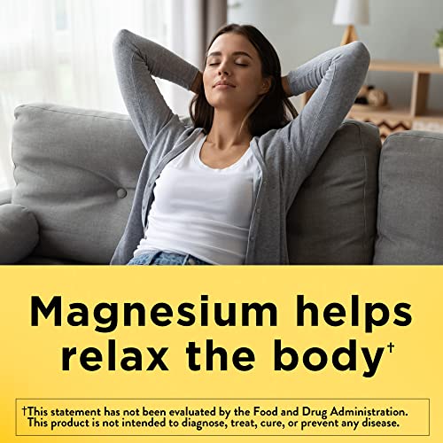 Nature Made Magnesium Oxide 250 mg, Magnesium Supplemen