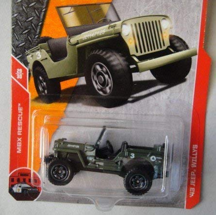 2018 MBX Rescue '43 Jeep Willys 121/125, Green