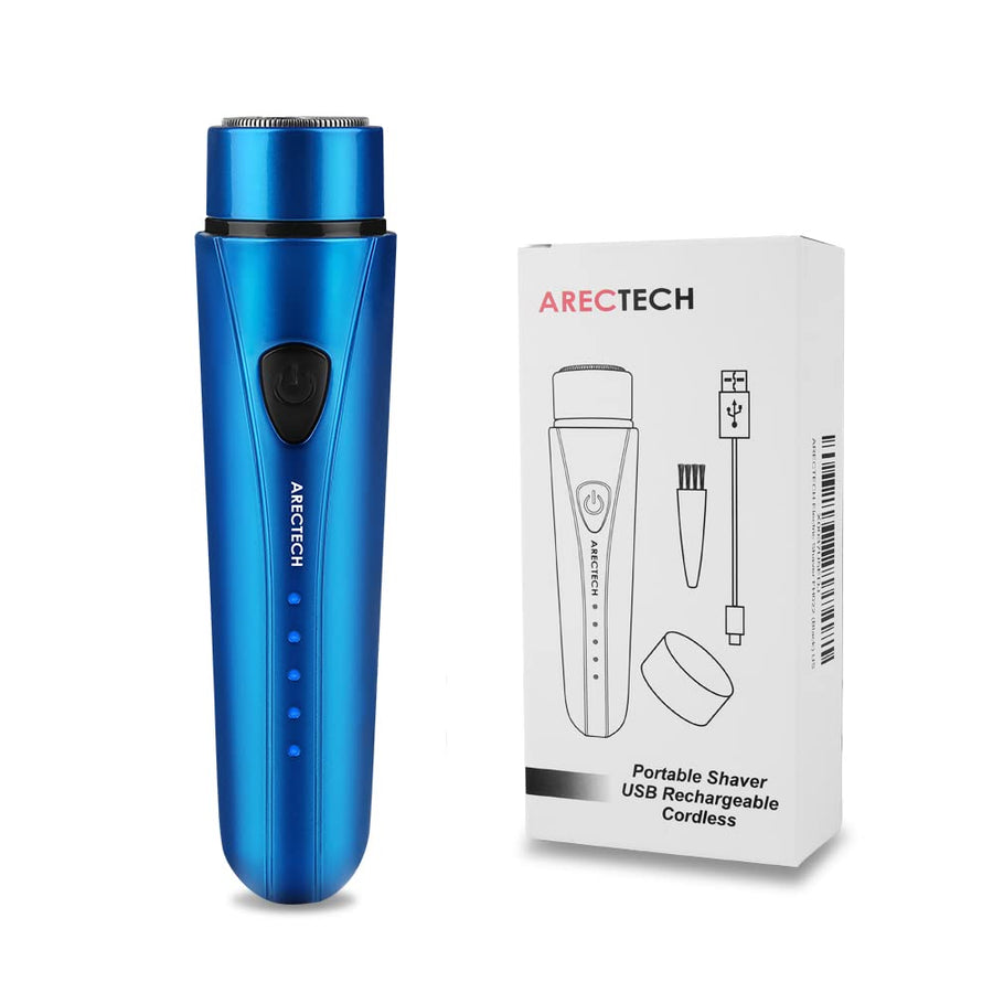 ARECTECH Mini Portable Shaver Pocket Razors Electric Ra