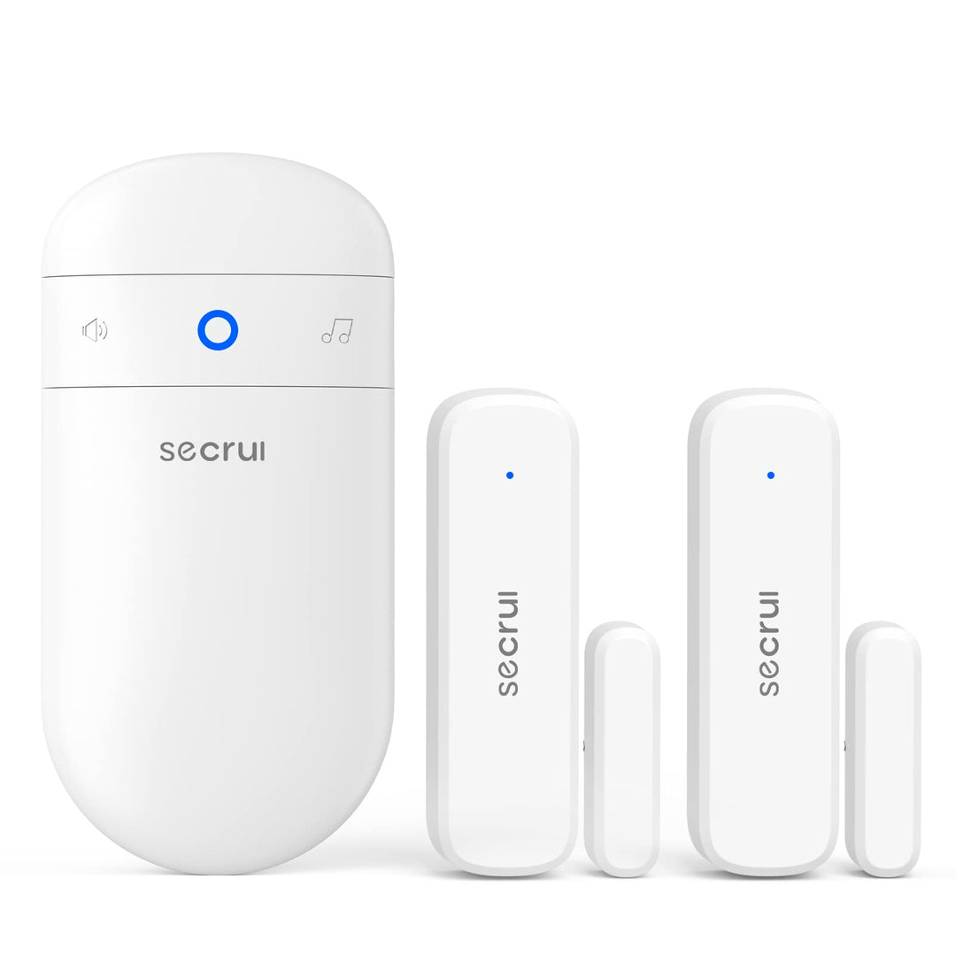 Door Chime, Door Sensor Chime for Door Opens – Door Ringer with 500ft Operating Range 52 Chime Adjustable Volume Mute Mode LED Indicators –Entry Alert Chime for Business/Home/Office