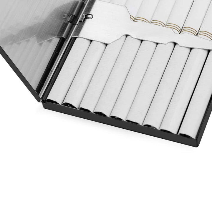 Stainless Steel Extra Slim Cigarette Case Metal Cigaret