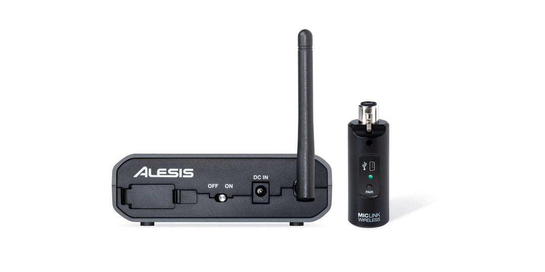 MicLink Wireless | Digital Wireless Microphone Adapter with 60-foot Range (2.4GHz, 14 channels)