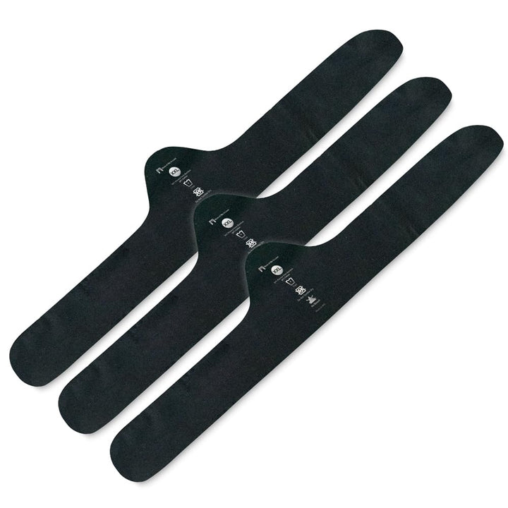 Viscose and Cotton Blend Bra Liner (Black, 3-Pack, XX-Large) - Wicking