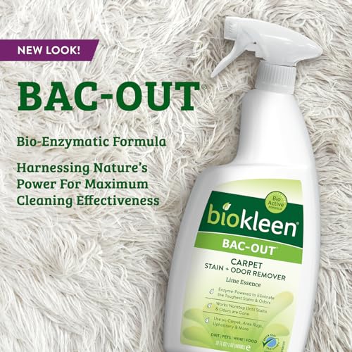 Biokleen Bac-Out Carpet Cleaner Spray, Stain Remover an