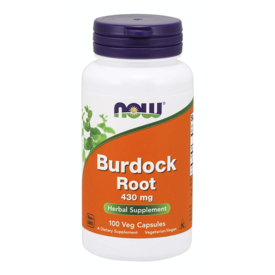Now Foods Burdock Root, 100 Caps 430 mg