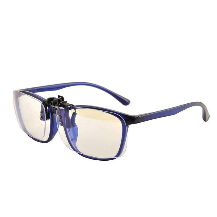 Gudzws Clip On Blue Light Filter Blocking Glasses Compu