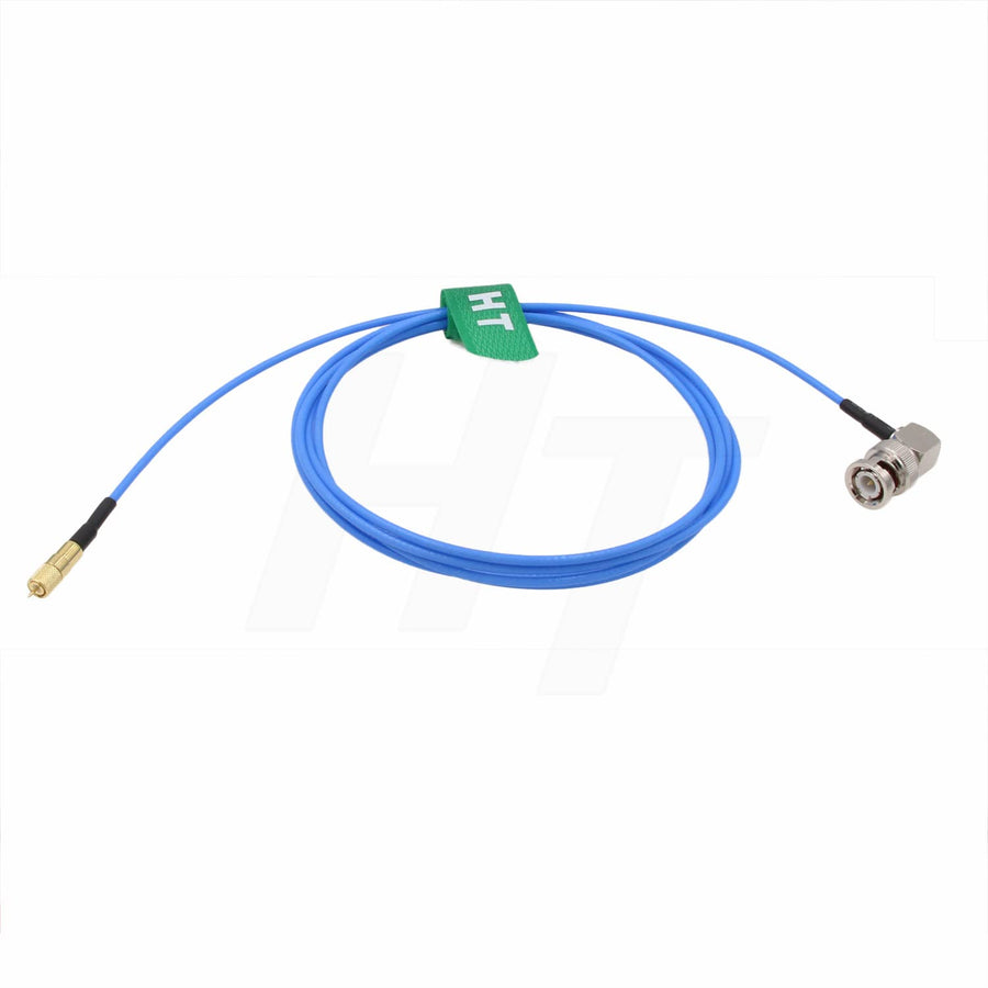 HangTon Microdot 10-32 UNF to Right Angle BNC Coax Cabl