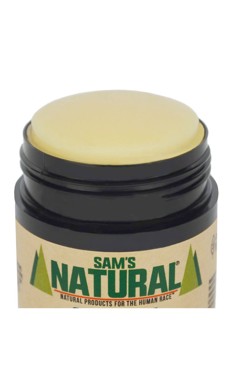 Sam’s Natural Deodorant - Patchouli - Holiday Gifts - Stocking Stuffers - Aluminum Free DEO - No phthalates, parabens, sulfates, or dyes - For Men, Women, Unisex - Vegan, Cruelty Free - 3 oz