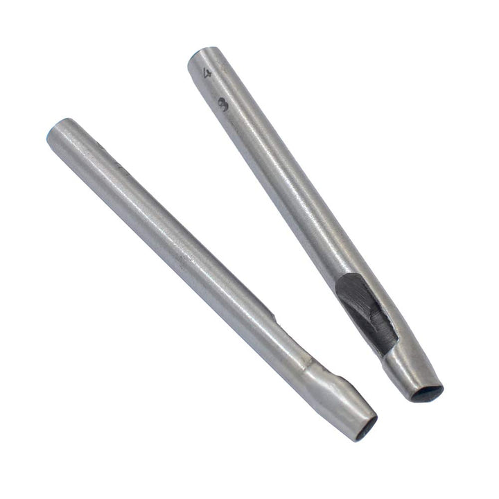 DGOL 6 Sizes Leather Oval Hole Punch Belt Hollow Punchi