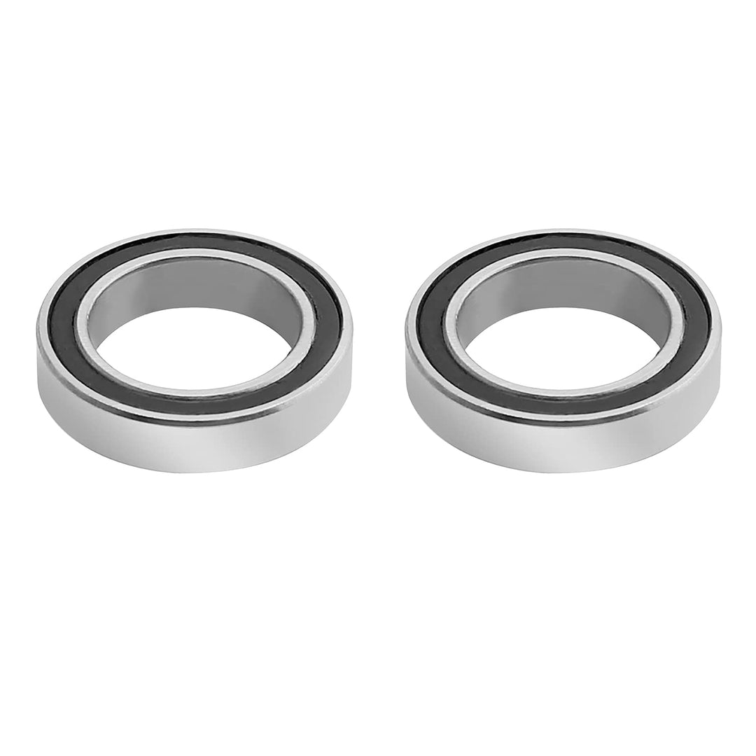 2Pcs 6701-2RS Deep Groove Ball Bearing, 12x18x4mm Double Sealed GCr15 P0 Z1 Deep Groove Rolling Bearings
