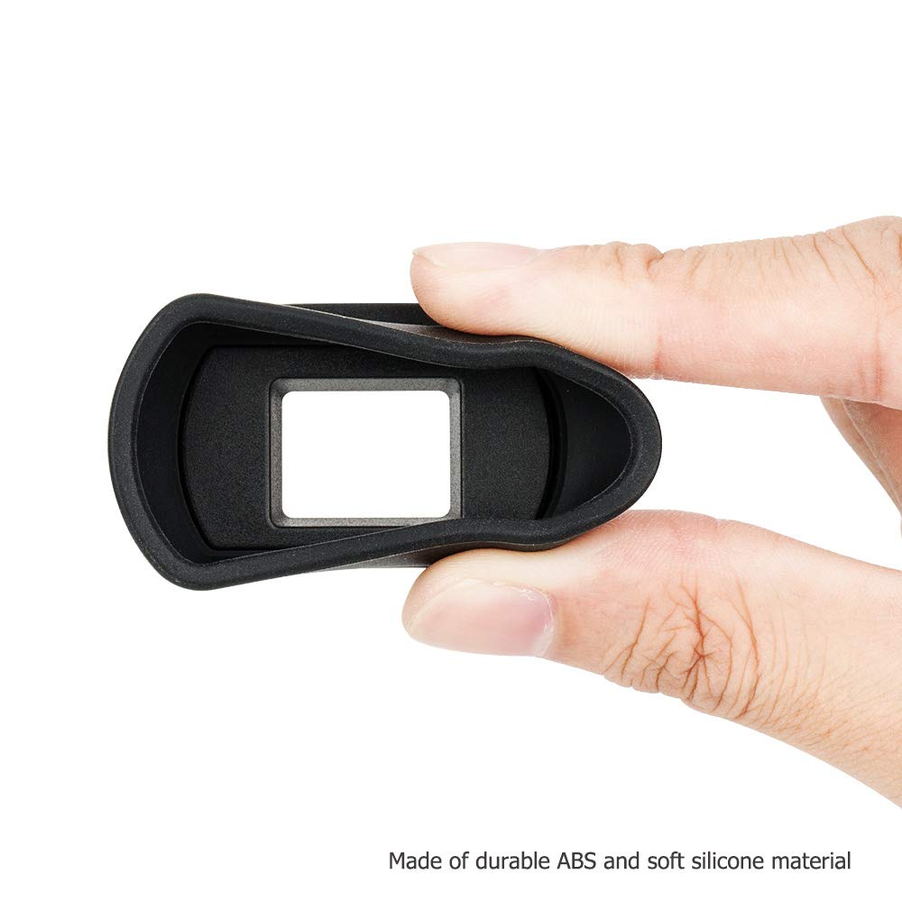 Kiwifotos Long Soft Viewfinder Eyecup Eyepiece for Cano