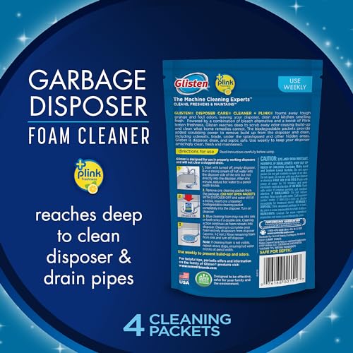 Glisten Garbage Disposer Cleaner and Freshener, Sink Di